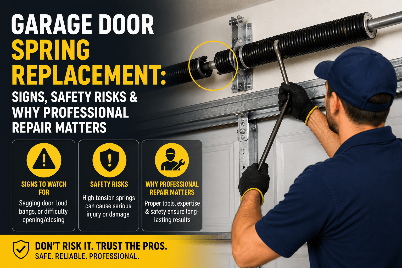Garage Door Spring Replacement Garage Door Spring Replacement